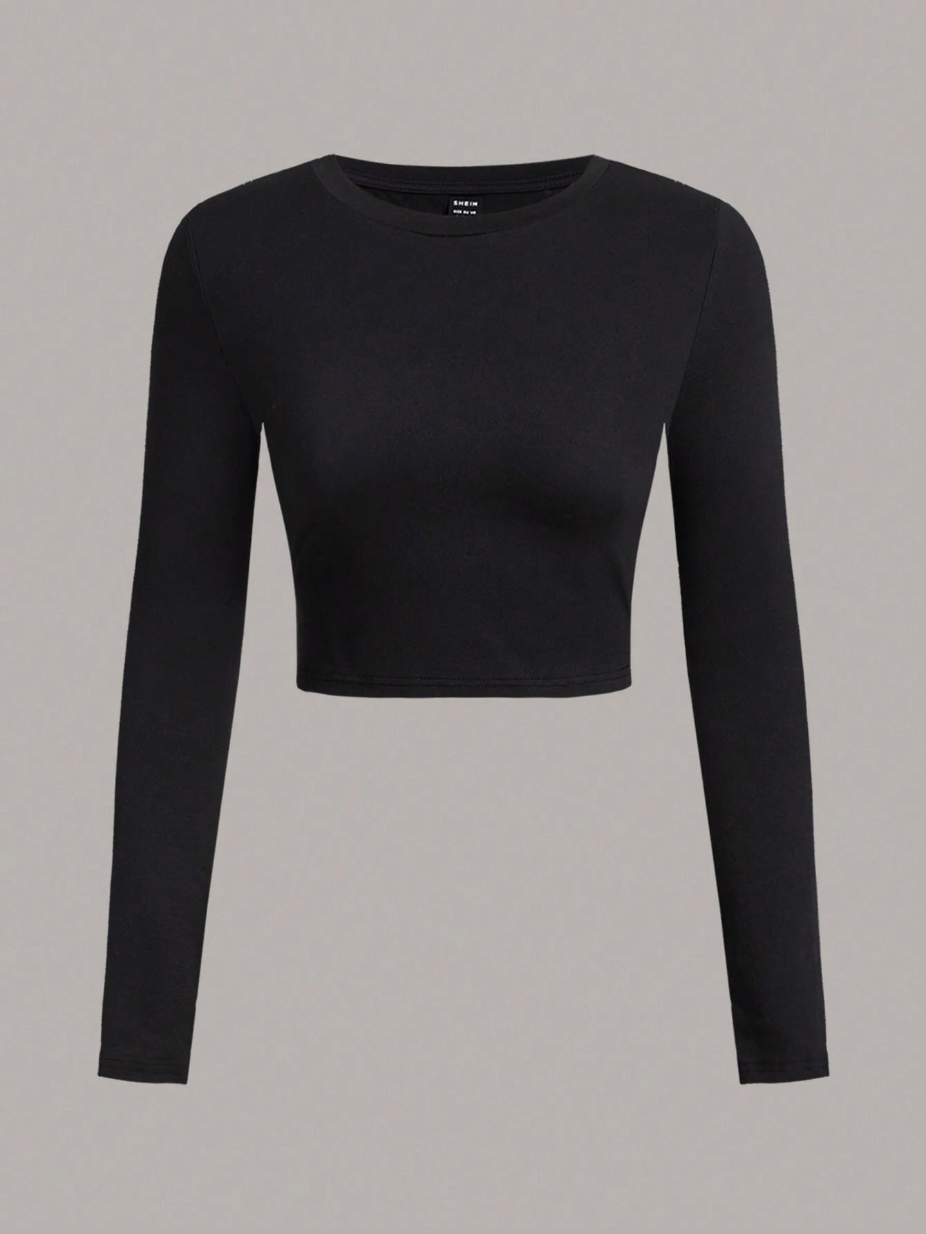 SHEIN Ezwear Multi-Pack Women Versatile Casual Simple Long Sleeve T-Shirt Valentine Day Autumn and Winter