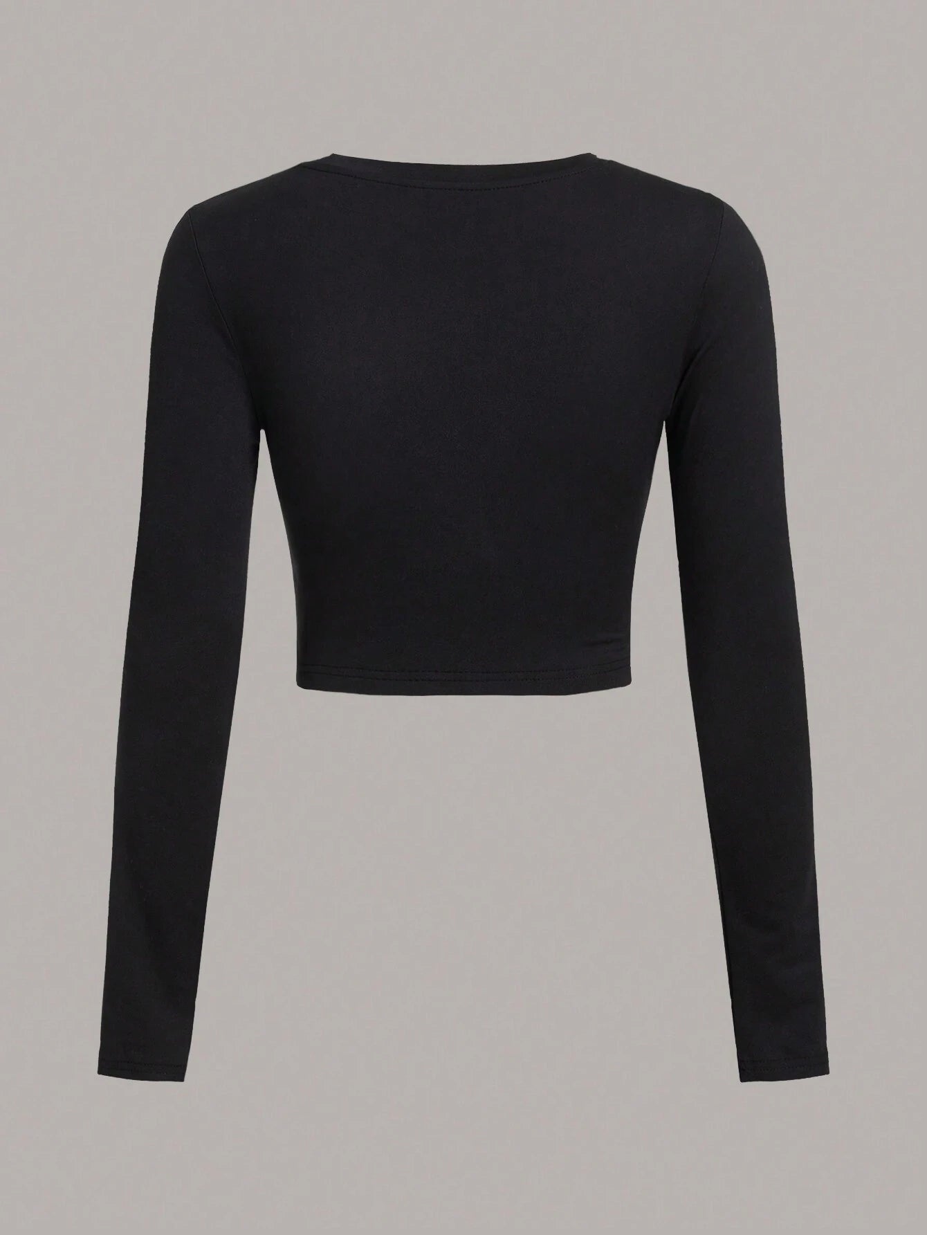 SHEIN Ezwear Multi-Pack Women Versatile Casual Simple Long Sleeve T-Shirt Valentine Day Autumn and Winter